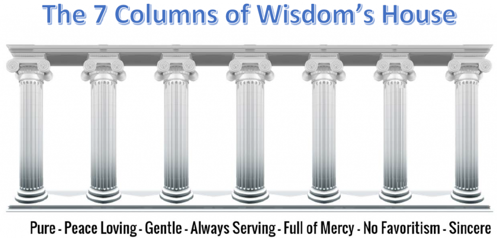 7 Columns of Wisdom's House
