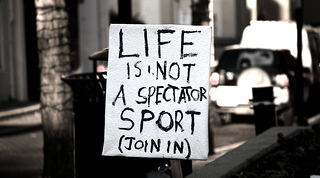 Funktionsshirt Life Is Not a Spectator & Bademode Sportmode Shirts ABOUT YOU Herren Sport 