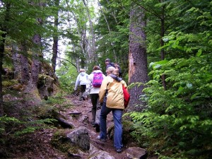 Physical-activity-group-hiking