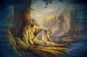 jesus-alone-on-mountain