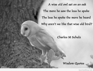 a-wise-old-owl-sat-in-an-oak-the-more-he-saw-the-less-he-spoke-the-less-he-spoke-the-more-he-heard-why-cant-we-all-be-like-that-wise-old-charles-m-schul