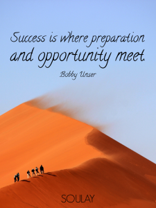Success and preparation