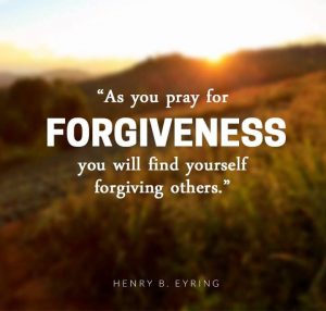 Forgive others