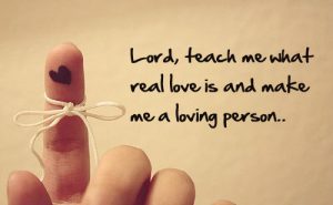 Teach me love