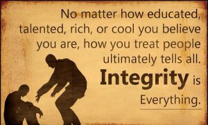 Character and Integrity 5