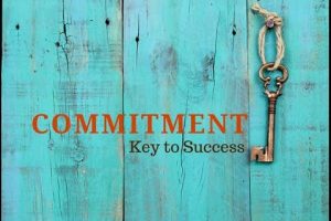 Commitment is the Key 1