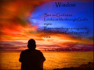 Examines things going on in our lives from God’s point of view. Think: Give Me Your Eyes