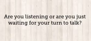 Listening or Talking 1