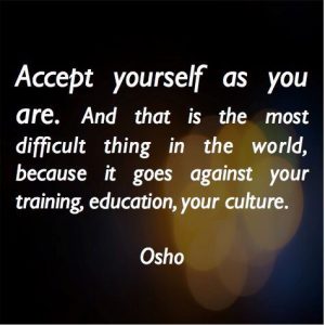 Accept Yourself As You Are 3