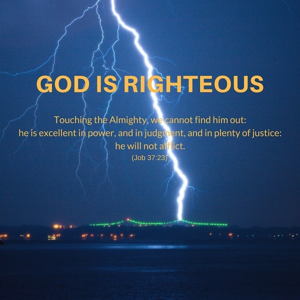 God is Righteous 3 WisdomTrek