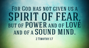 Don’t Let Fear Intimidate you! 5