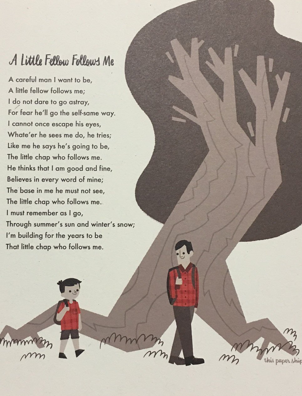 Day 1098 – A Little Fellow Follows Me – Ask Gramps - Wisdom-Trek